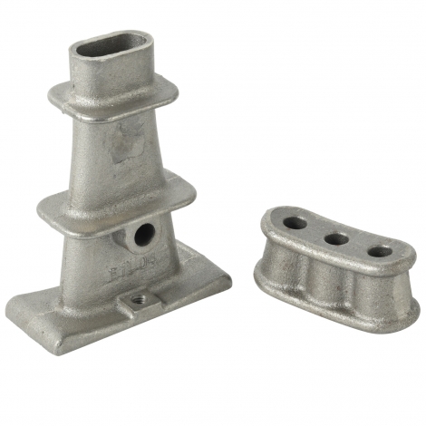 S3 SC Flat Anchor and Wedge Block for 0.5 PC Strands